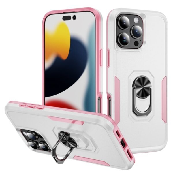 Shockproof Armor Case ⚡ with Kickstand – iPhone 16 Pro & 16 Plus 🎯