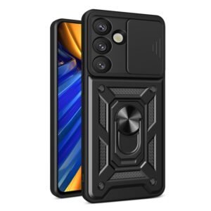 Sliding Camera Cover Design TPU+PC Phone Case, For Samsung Galaxy S25 5G
