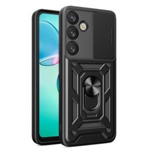 Sliding Camera Cover Design TPU+PC Phone Case, For Samsung Galaxy S25+ 5G