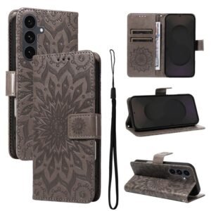 Sunflower Flip Leather Case for Samsung Galaxy S25 FE