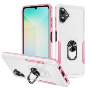 Pioneer Armor Heavy Duty PC + TPU Phone Case with Holder, For Samsung Galaxy A06 4G / 5G