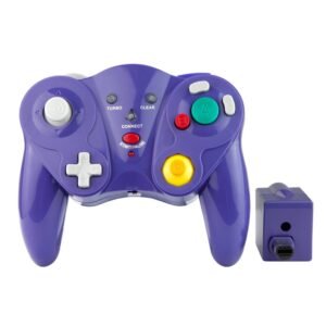 HY-5201 2.4HGz Wireless Gamepad For Nintendo NGC, HY-5201Purple
