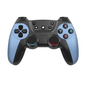 For Switch Pro / PC / Android Wireless Bluetooth Game Controller With Wake-Up Vibration, Blue...