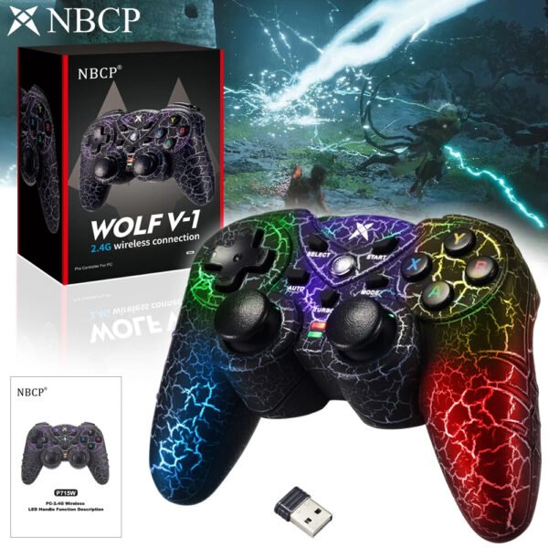 Wireless Controller with RGB