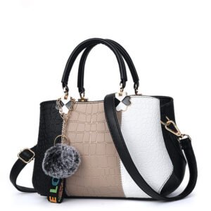 Women's bag 2024 new autumn and winter women's handbag foreign trade stone pattern shoulder bag personalized women's bag crossbody bag