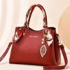 Bag 2024 New Bridal Bag Summer Crossbody Tote Red Wedding Gift Bag Atmospheric Hand-Held Women's Bag One Shoulder