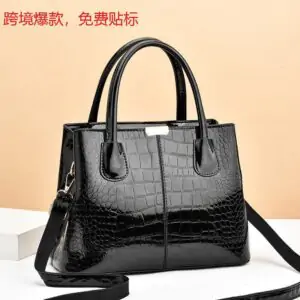 Cross-border explosive women's bag 2025 new trend European and American fashion women's bag large-capacity atmospheric simple handbag